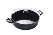 Nonstick CASSEROLE BRAISER WITH GLASS VENTED LID 32cm X 10cm 6.8L