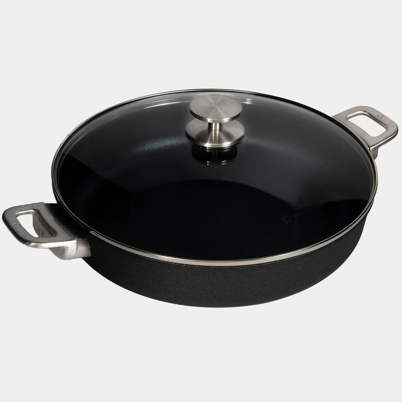 CXD Induction 32x6 cm 4.5L sautuese with glass vented lid