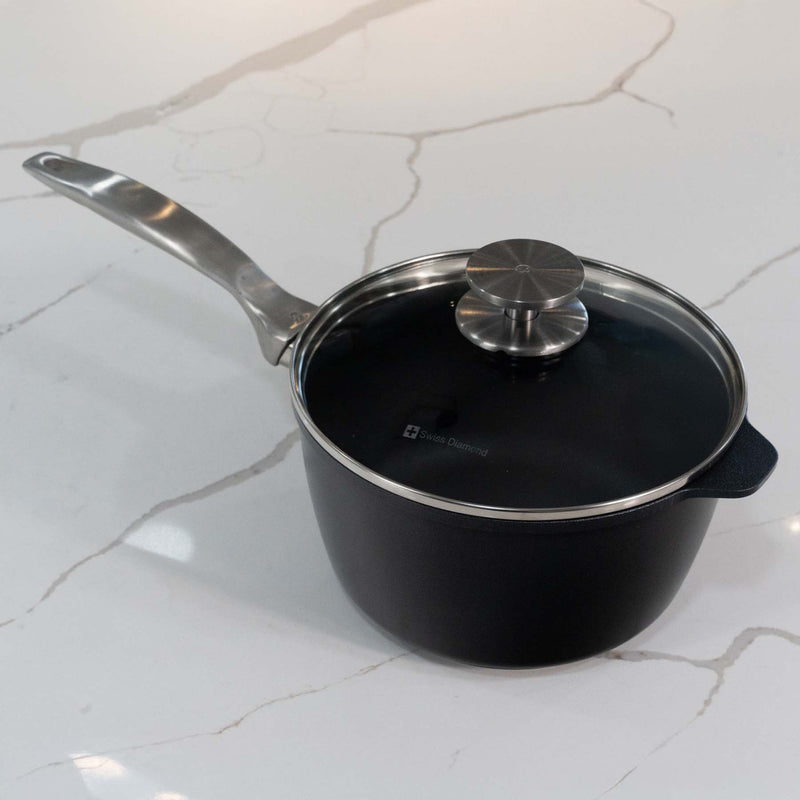 CXD Induction 20x11cm 3L saucepan with glass vented lid