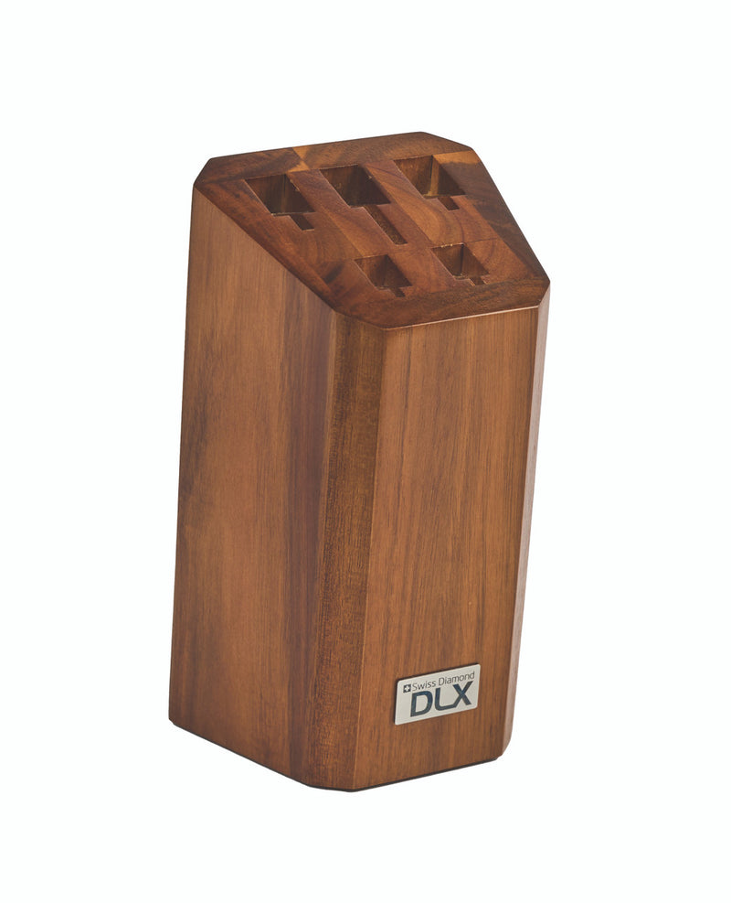 Swiss Diamond Apex knife block side view