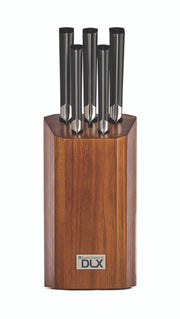Swiss Diamond Apex 6 piece knife block set front on image