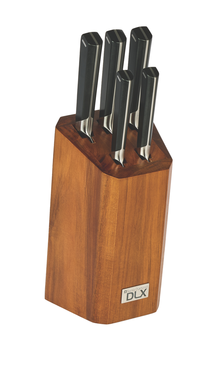 Swiss Diamond Apex 6 piece knife block set