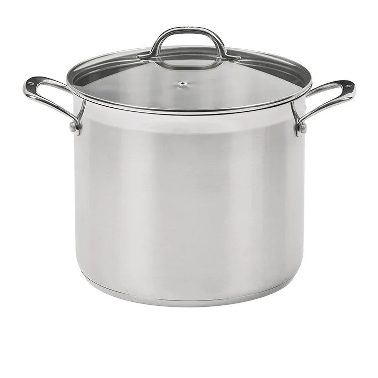 Premium Steel Induction 26cm X 22cm 11.0L Stockpot with Lid