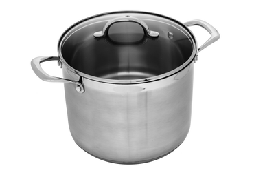 Premium Steel Induction 24cm X 17cm 7.5L Stockpot With Lid