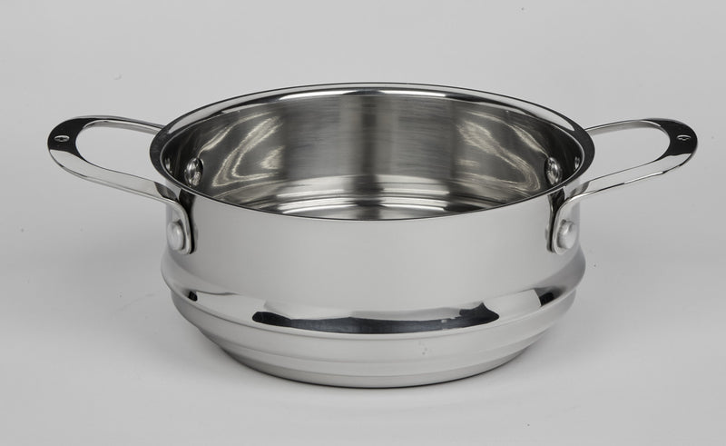 Premium steel DLX universal steamer 16/18/20 cm