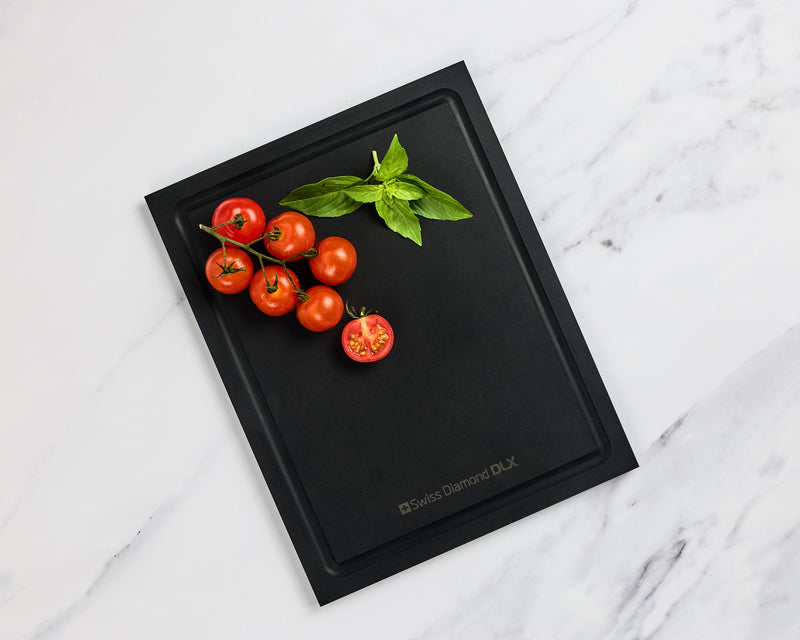 SWISS DIAMOND PREMIUM KITCHEN WOOD FIBRE CUTTING BOARD 30X23.5X0.9CM