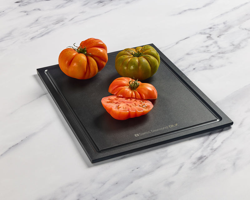 SWISS DIAMOND PREMIUM KITCHEN WOOD FIBRE CUTTING BOARD 37X27.5X0.9CM