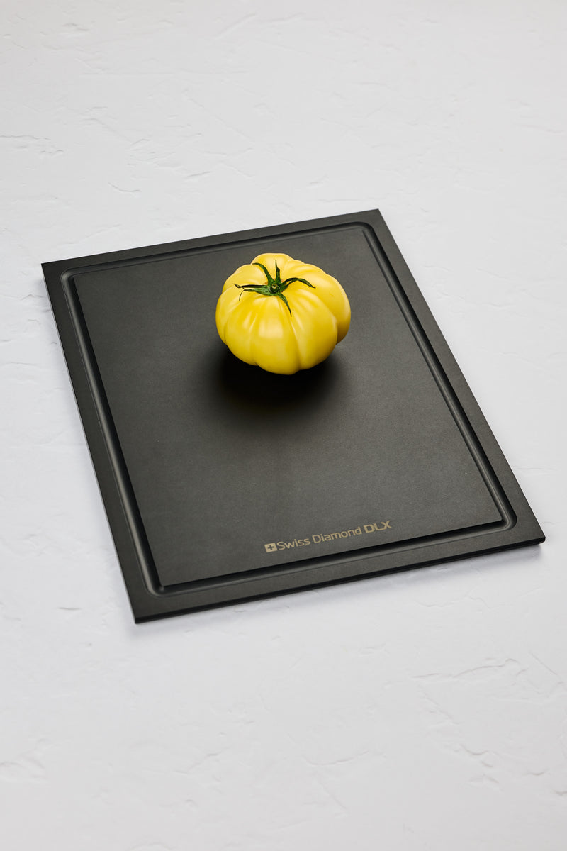SWISS DIAMOND PREMIUM KITCHEN WOOD FIBRE CUTTING BOARD 37X27.5X0.9CM