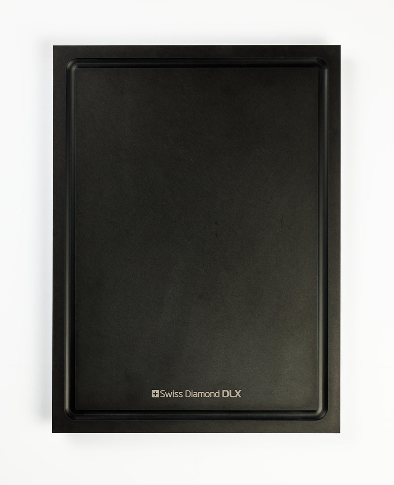 SWISS DIAMOND PREMIUM KITCHEN WOOD FIBRE CUTTING BOARD 37X27.5X0.9CM
