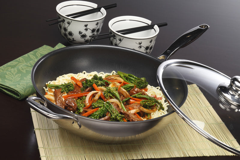 XD Nonstick Clad Induction 32cm x 9.5cm 5.5L WOK + LID