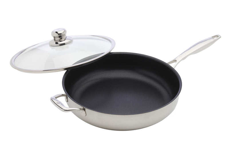 5L (32cm) Qt Saute Pan with Lid | Nonstick Clad
