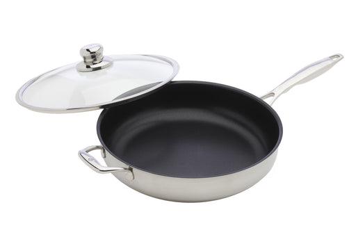 5L (32cm) Qt Saute Pan with Lid | Nonstick Clad