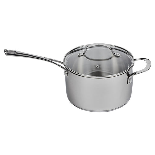 Premium Steel DLX - 3.4 Litre (8") Stainless Steel Saucepan + Lid | Swiss Diamond