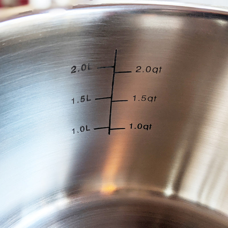 Premium Steel Induction DLX 3-Piece Cookware Set: 16,18,20cm Saucepans + Lids