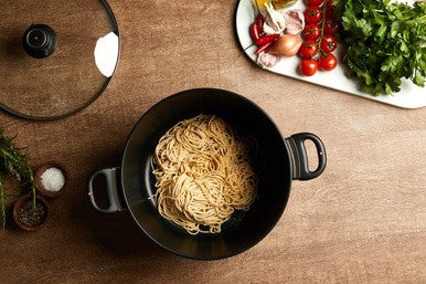 XD Induction Nonstick Stock Pot with Lid - 28cm X 15cm 8L