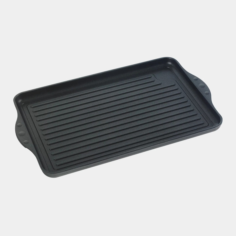XD Nonstick Double Burner Full Grill
