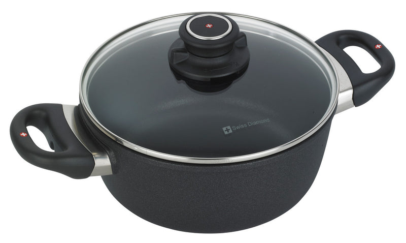 XD Nonstick INDUCTION Casserole with Lid - 20cm x 8.5cm 2.2L