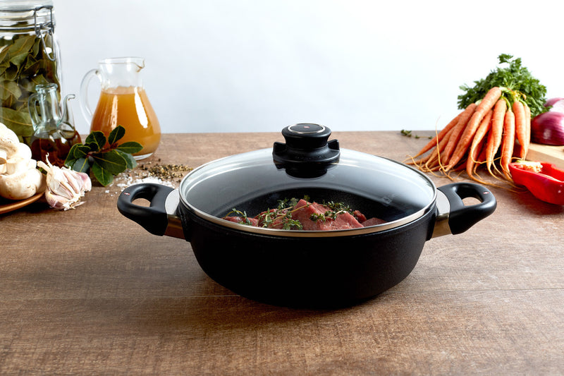 XD Nonstick INDUCTION Casserole with Lid - 20cm x 8.5cm 2.2L