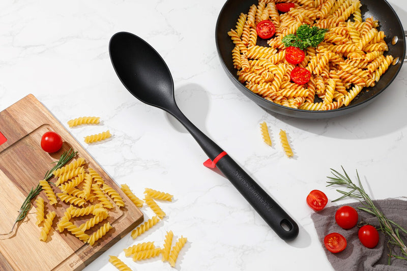 Swiss Diamond LiftGrip Nylon solid spoon 35x7cm